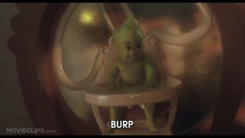 Baby Grinch Burp GIF - Grinch Baby Burp GIFs