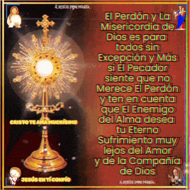 jesus en ti confio is written on a red background