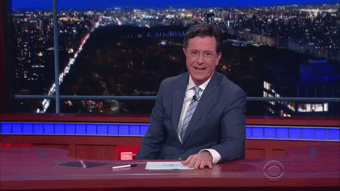 Stephen Colbert The Late Showwith Stephen Colbert GIF - Stephen Colbert The Late Showwith Stephen Colbert Laughing GIFs