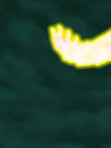 a drawing of a hand with chinese writing on the bottom