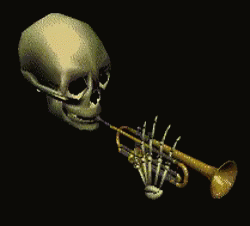 Mr Skeltal GIF - Mr Skeltal Trumpet Skeleton GIFs