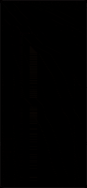a circle of fire with a black background and a red center