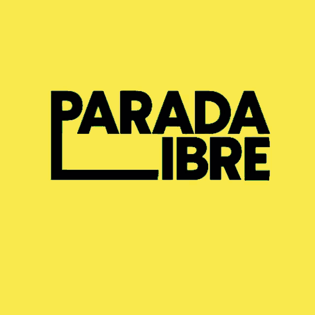 a logo for parada libre that says para ayudar on the bottom