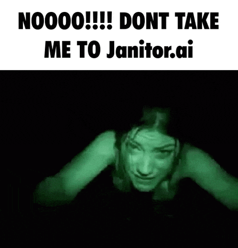 a woman is crawling in the dark with a green light coming from her eyes .