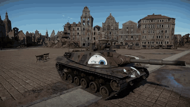 a tank has a sticker on it that says ' a ' on it