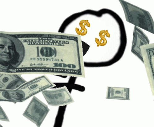 Money Rain Making It Rain GIF - Money Rain Making It Rain Dollar GIFs