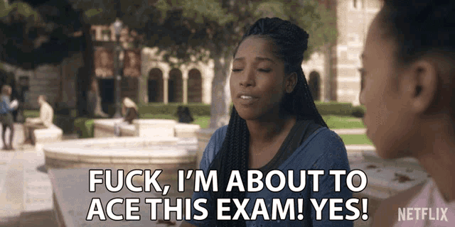 Fuck Im About To Ace This Exam GIF - Fuck Im About To Ace This Exam Yes GIFs
