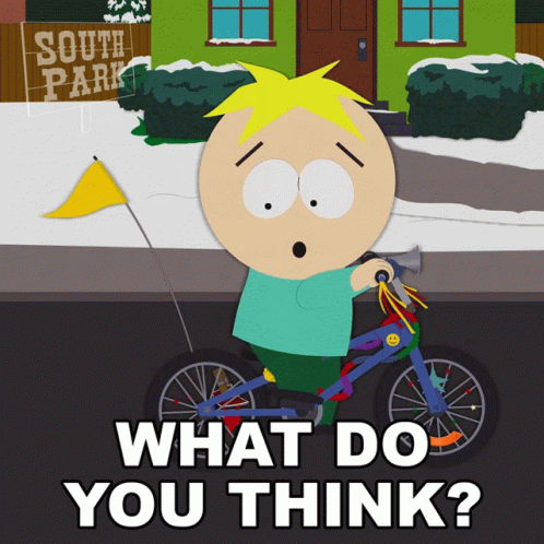 What Do You Think Butters Stotch GIF