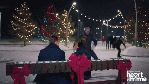 Christmas With A Crown Sc Heart Home GIF - Christmas With A Crown Sc Heart Home Ice Skating GIFs