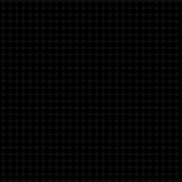a black background with red dots that says ' i 'm sorry ' on it