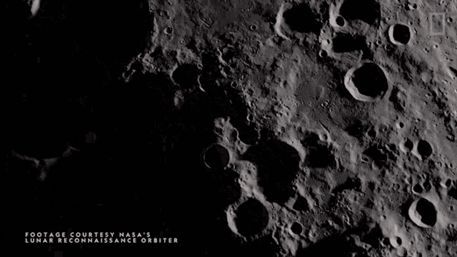 The Moon Surface Of The Moon GIF - The Moon Surface Of The Moon Moon Crater GIFs