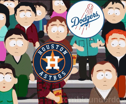 World Series GIF - South Park Undress Dodgers GIFs