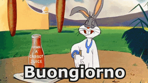 Buongiorno Svegliarsi Mattino Alzarsi Buona Giornata Bugs Bunny GIF - Goodmorning Wake Up Morning GIFs