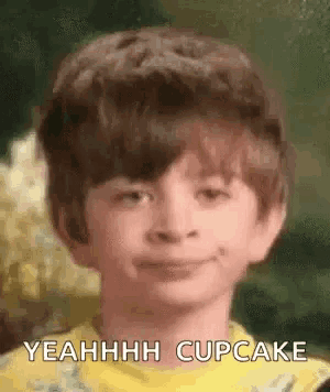 Whatever Yeah Cupcake GIF - Whatever Yeah Cupcake Blink GIFs