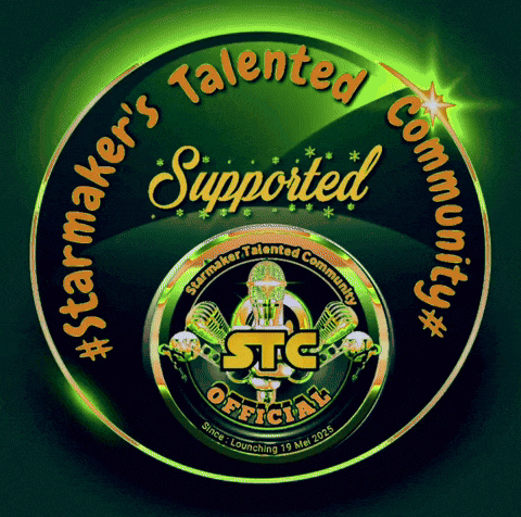 a logo for the starmakers talented community is shown