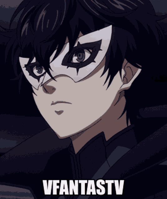 a picture of a boy with a mask and the word vfantastv