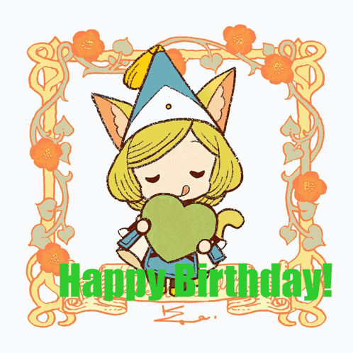 Witch Hat Atelier Happy Birthday GIF - Witch Hat Atelier Happy Birthday Heart GIFs