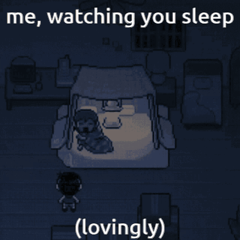 Omori Watch You Sleep GIF - Omori Watch You Sleep I Watch You Sleep GIFs