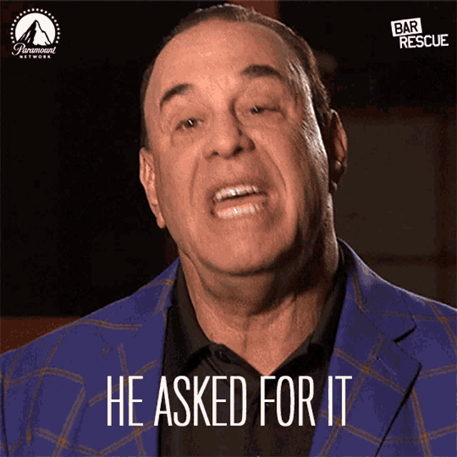 He Asked For It Thats What He Gets GIF - He Asked For It Thats What He Gets You Deserve It GIFs