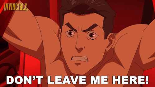 Don'T Leave Me Here Mark Grayson GIF - Don'T Leave Me Here Mark Grayson Invincible GIFs
