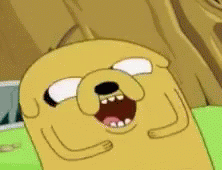 Adventure Time Jake GIF - Adventure Time Jake Laugh GIFs