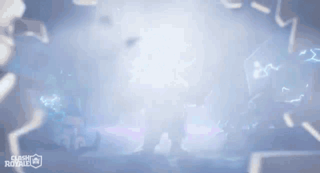 a clash royale video game is being played on a computer screen