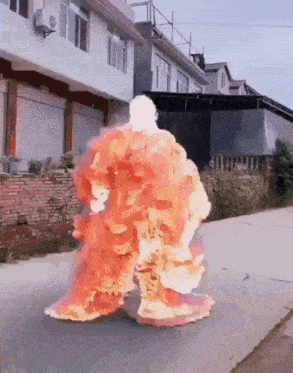 On Fire Man On Fire GIF - On Fire Man On Fire Person On Fire GIFs