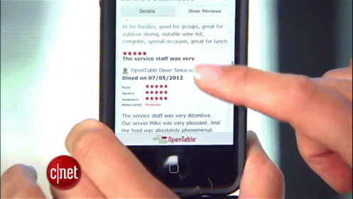 Opentable Travel App GIF - Apps Technology Smartphones GIFs