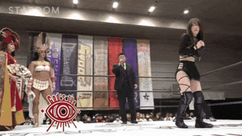 Saki Kashima Stardom GIF - Saki Kashima Stardom Wrestling GIFs