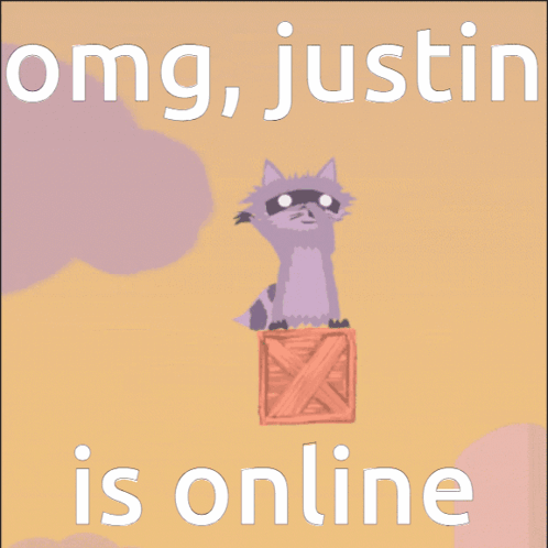Omg Justin Is Online Ultimate Chicken Horse GIF - Omg Justin Is Online Ultimate Chicken Horse GIFs