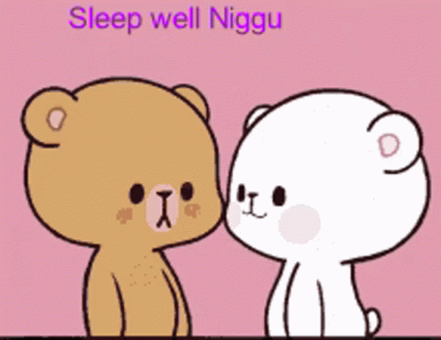 Sleep Well Niggu GIF - Sleep Well Niggu Komal GIFs