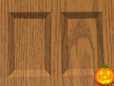 a woman in a blue hat is holding a candy bucket with the words trick or treat below her