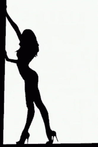 Pole Dancing Silouette GIF - Pole Dancing Silouette Sexy GIFs