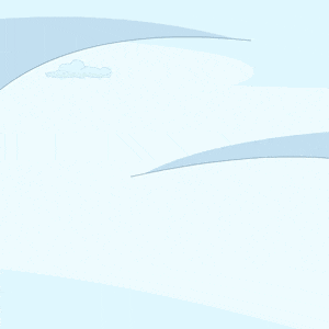 a cartoon of a penguin in the water with the word pengu written below it