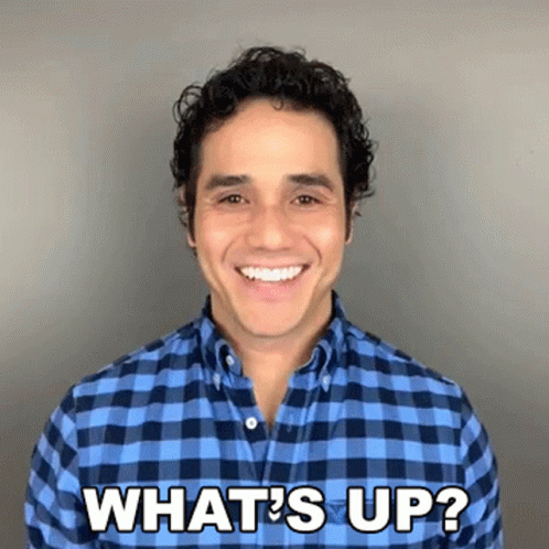 Whats Up Cameo GIF - Whats Up Cameo How Are You GIFs