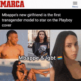 a transgender model is featured on the cover of the playboy magazine