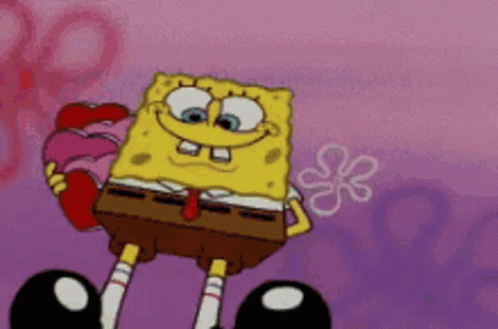 Happy Valentines Day Spongebob Squarepants GIF - Happy Valentines Day Spongebob Squarepants Spongebob GIFs