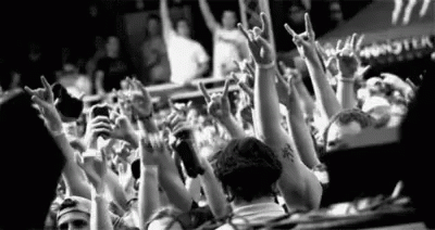 Sign Of The Horns GIF - Rockout Signofthehorns GIFs