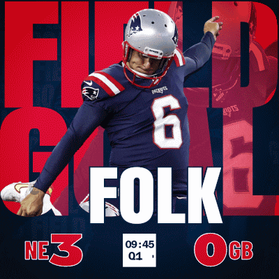 a poster for patriots football player number 6