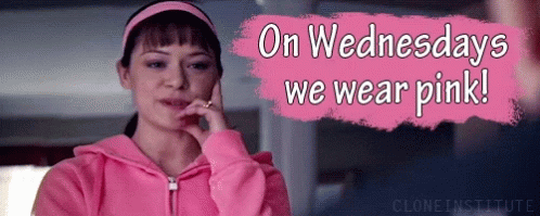 On Wednesdays We Wear Pink Tatiana Maslany GIF