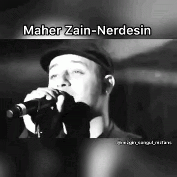Maher Zain Singing GIF - Maher Zain Singing Concert GIFs