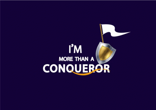 I Am More Than A Conqueror Shield GIF - I Am More Than A Conqueror Shield Fight GIFs