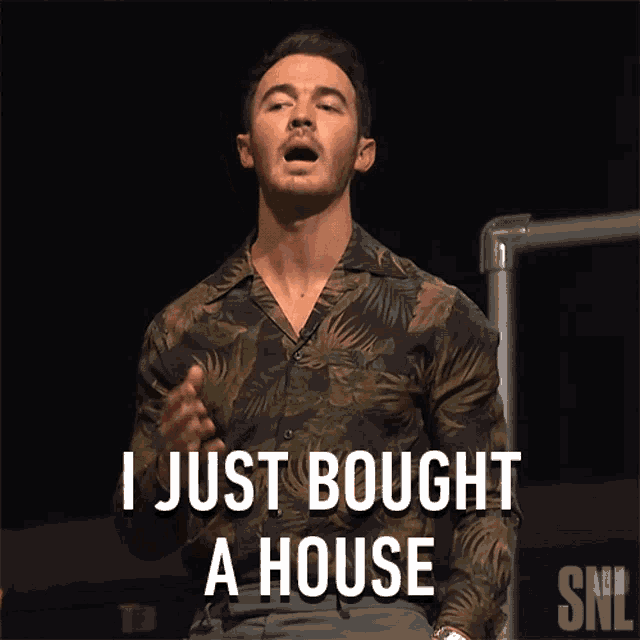 I Just Bought A House Kevin Jonas GIF