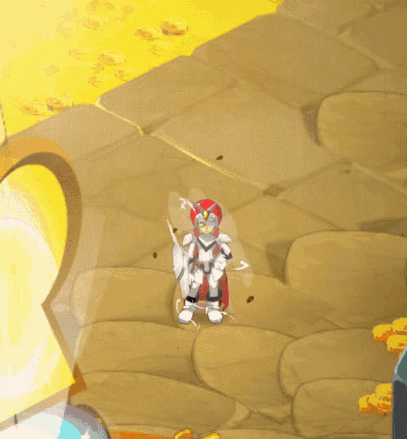 a cartoon character is standing in front of a sign that says universal [ kod ] twyxe