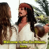 Happy Birthday Welcome To The Caribbean GIF
