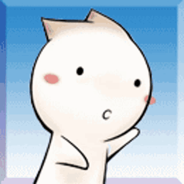 a cartoon drawing of a person with the letter c on their face