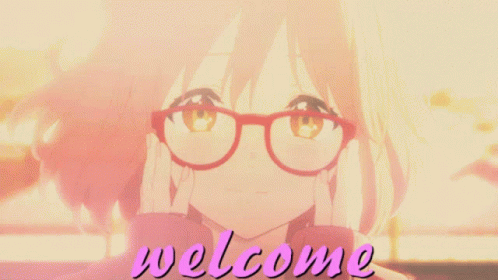 Anime Kyoukai No Kanata GIF - Anime Kyoukai No Kanata Welcome GIFs
