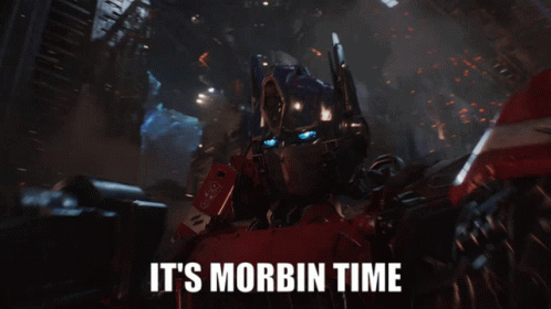 Its Morbin Time Morbius GIF