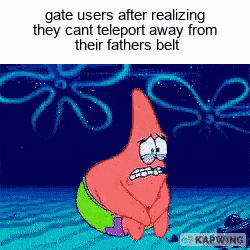 patrick star from spongebob squarepants is crying in the water
