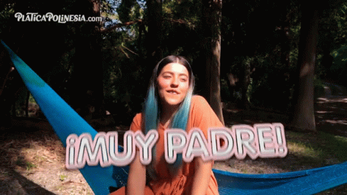 Muy Padre Leslie Polinesia GIF - Muy Padre Leslie Polinesia Chido GIFs